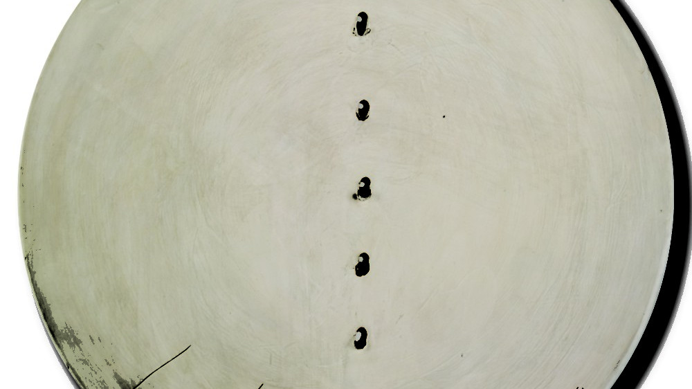 CONCETTO SPAZIALE DI LUCIO FONTANA OPERA IN MOSTRA A MONTELUPO FIORENTINO DAL 12 NOVEMBRE ALL'8 GENNAIO