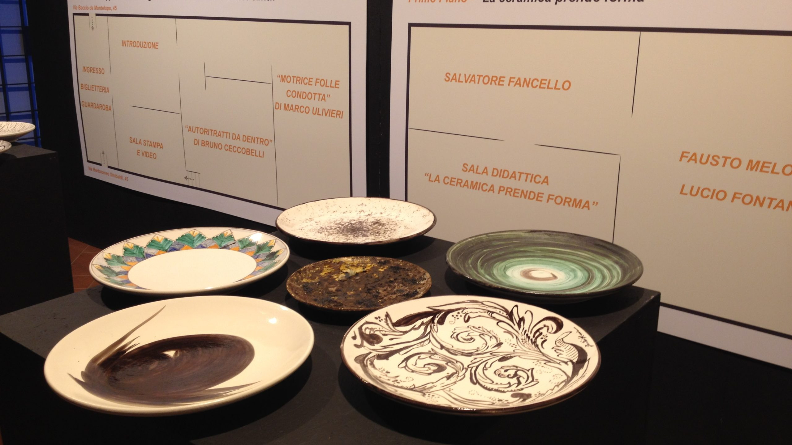 ESPOSIZIONE ELABORATI ALLIEVE DEL PROGETTO CERAMICA IN CANTIERE 2016