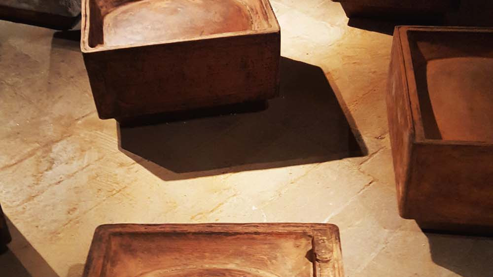 opera Plessi realizzata a Montelupo