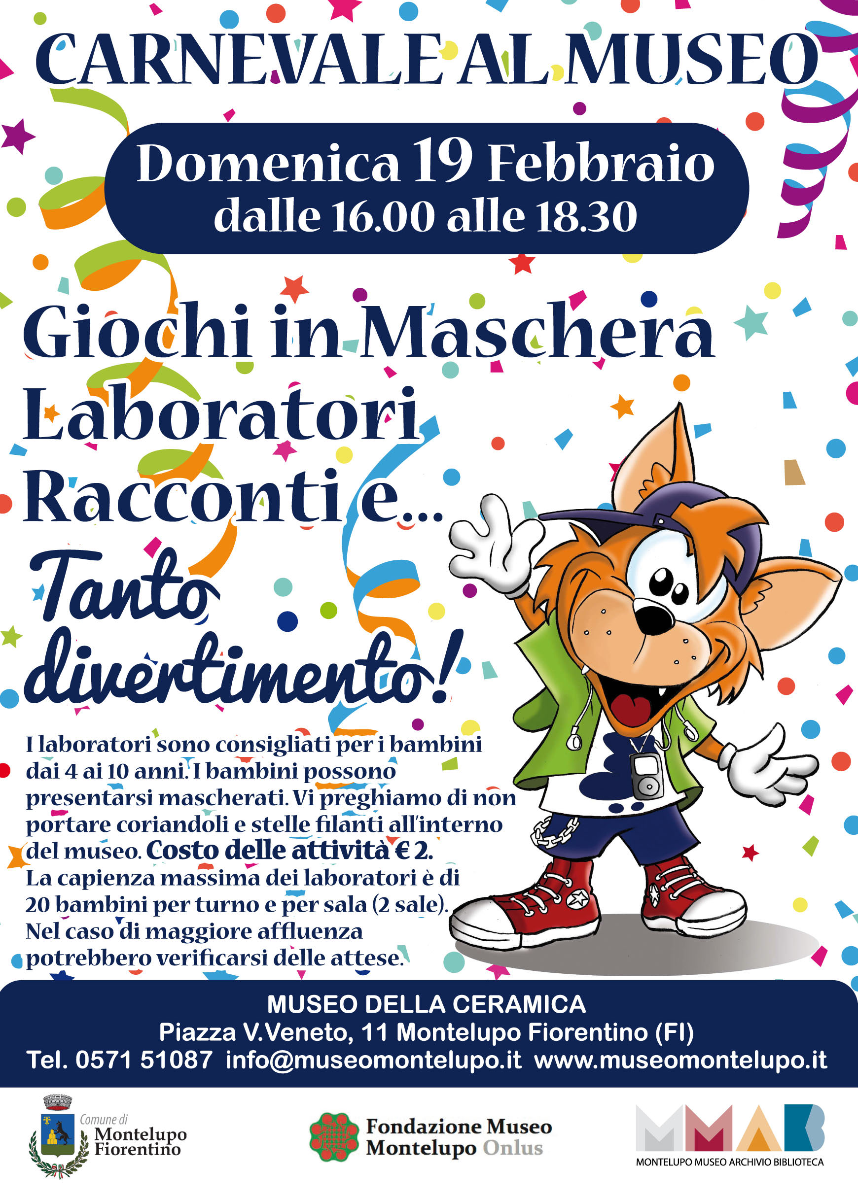 carnevale al museo della ceramica