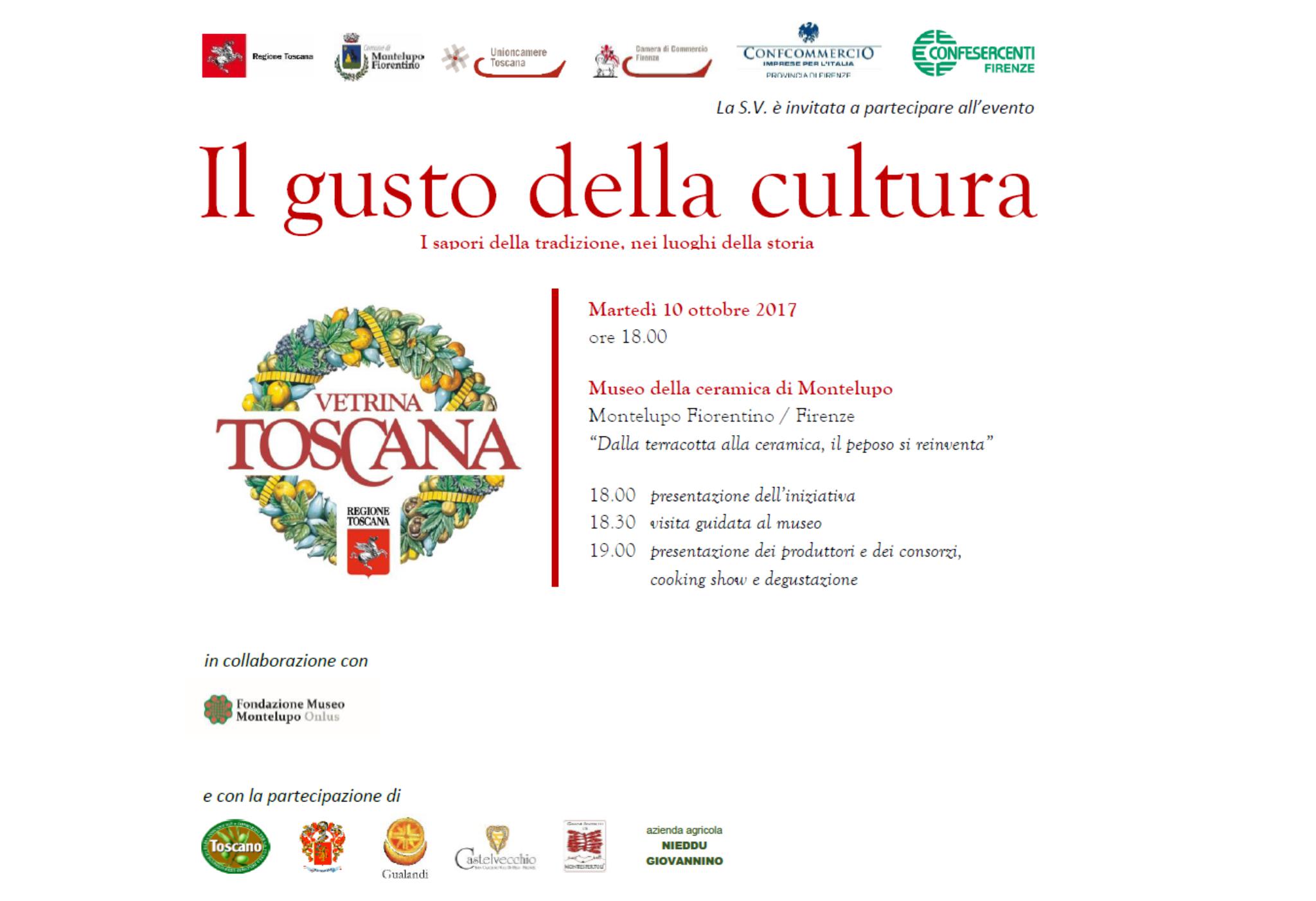 Il gusto della cultura al Museo della Ceramica. I sapori della tradizione, nei luoghi della storia. Martedì 10 ottobre serata gourmet al Museo della Ceramica dalle ore 18.00